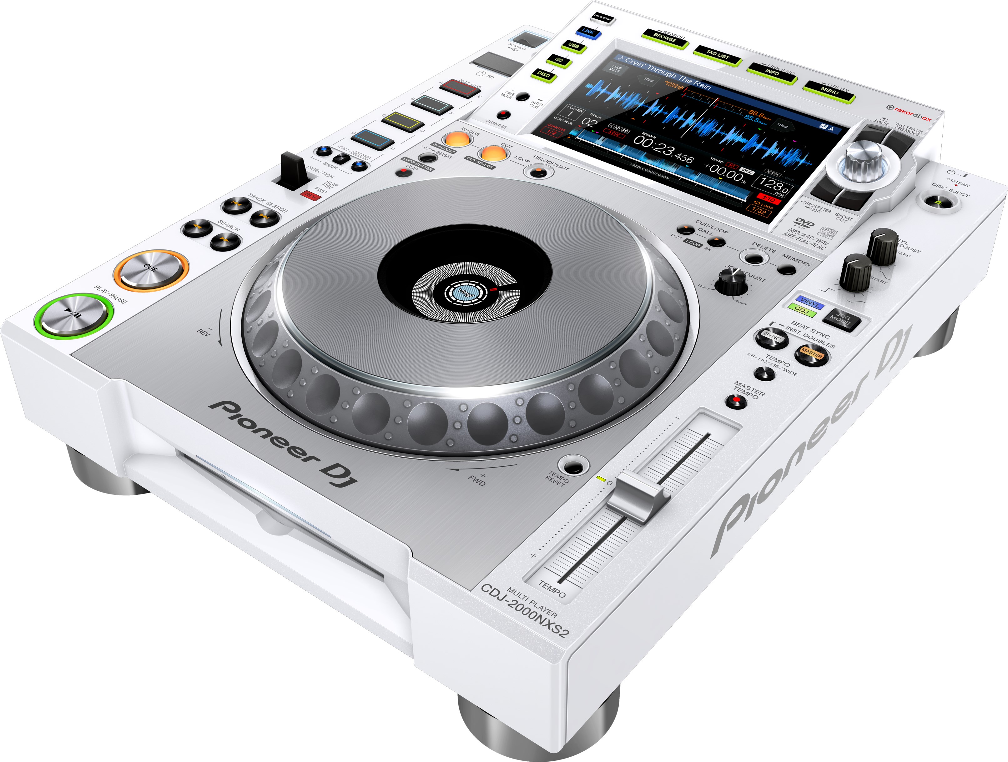 先锋pioneer CDJ2000nxs2 dj打碟机 具有高分辨率音频支持的Pro-DJ多功能播放器