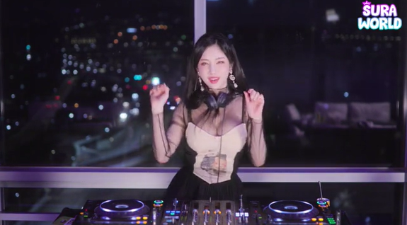 韩国最美女DJ现场打碟-抖音电音专场-超劲爆DJ舞曲视频