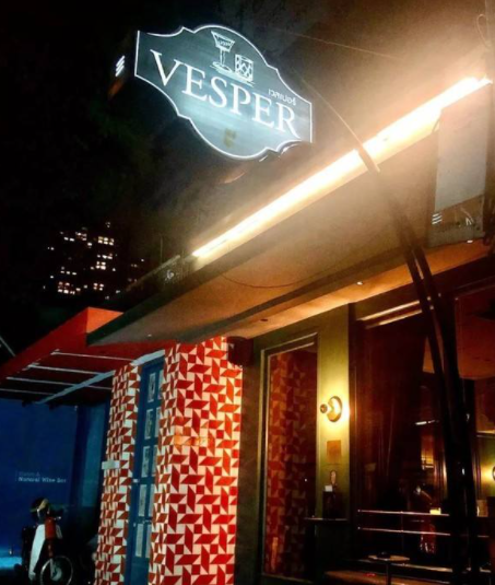 亚洲50佳酒吧打卡 | 泰国曼谷vesper club 酒吧